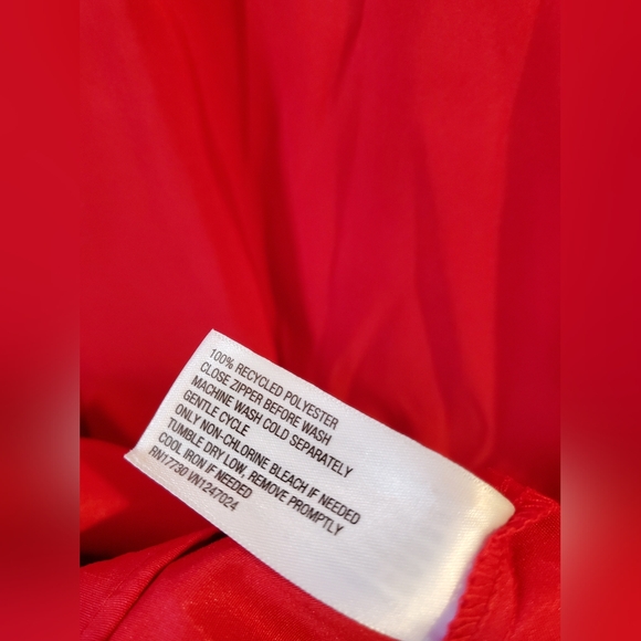 Women's Bow Midi Dress - A New Day Red 16 - Picture 8 of 9